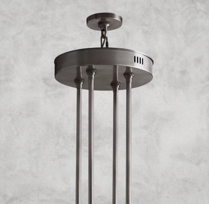 Arcachon LED Round Two-Tier Chandelier 60"