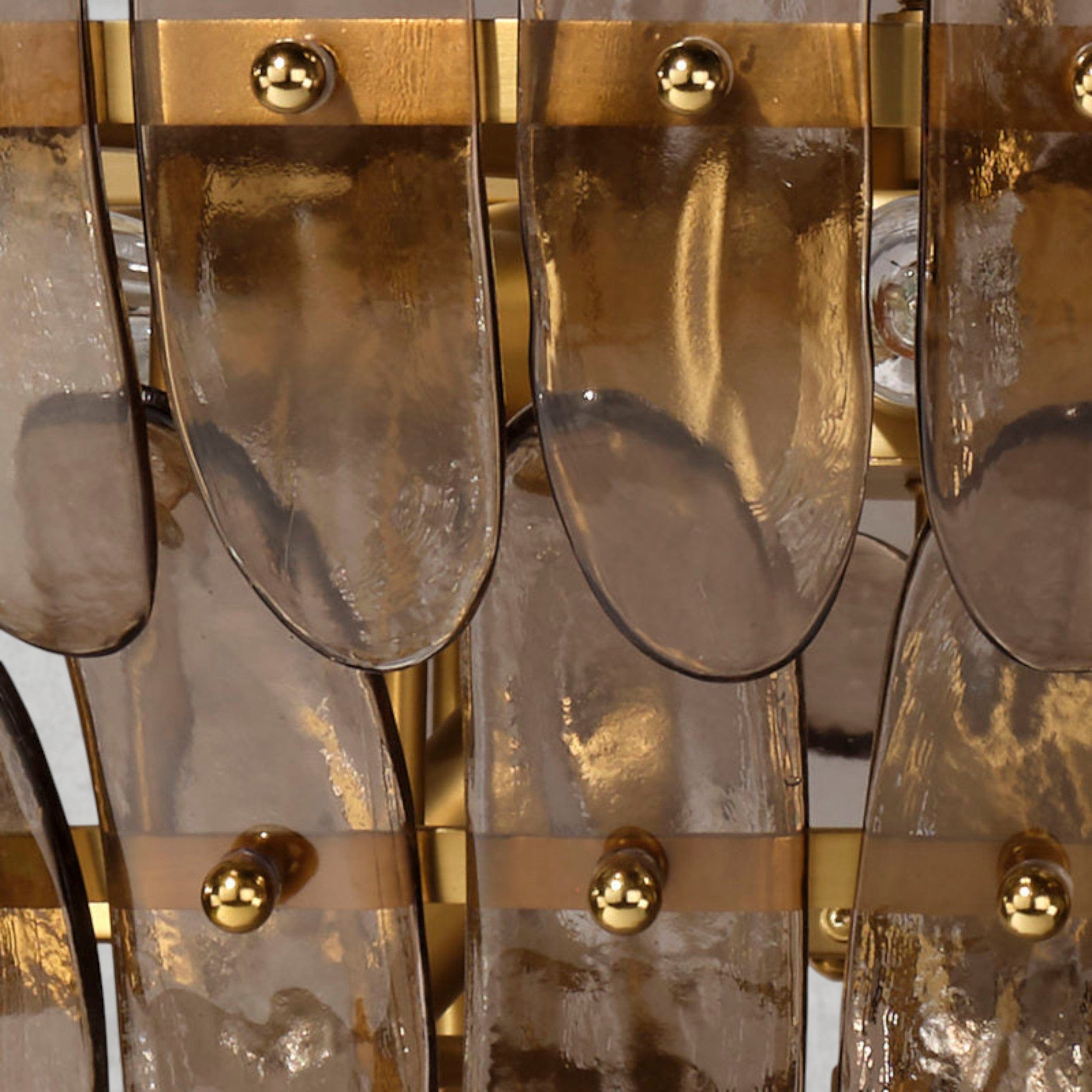 Arcade 10-Light Glass Chandelier