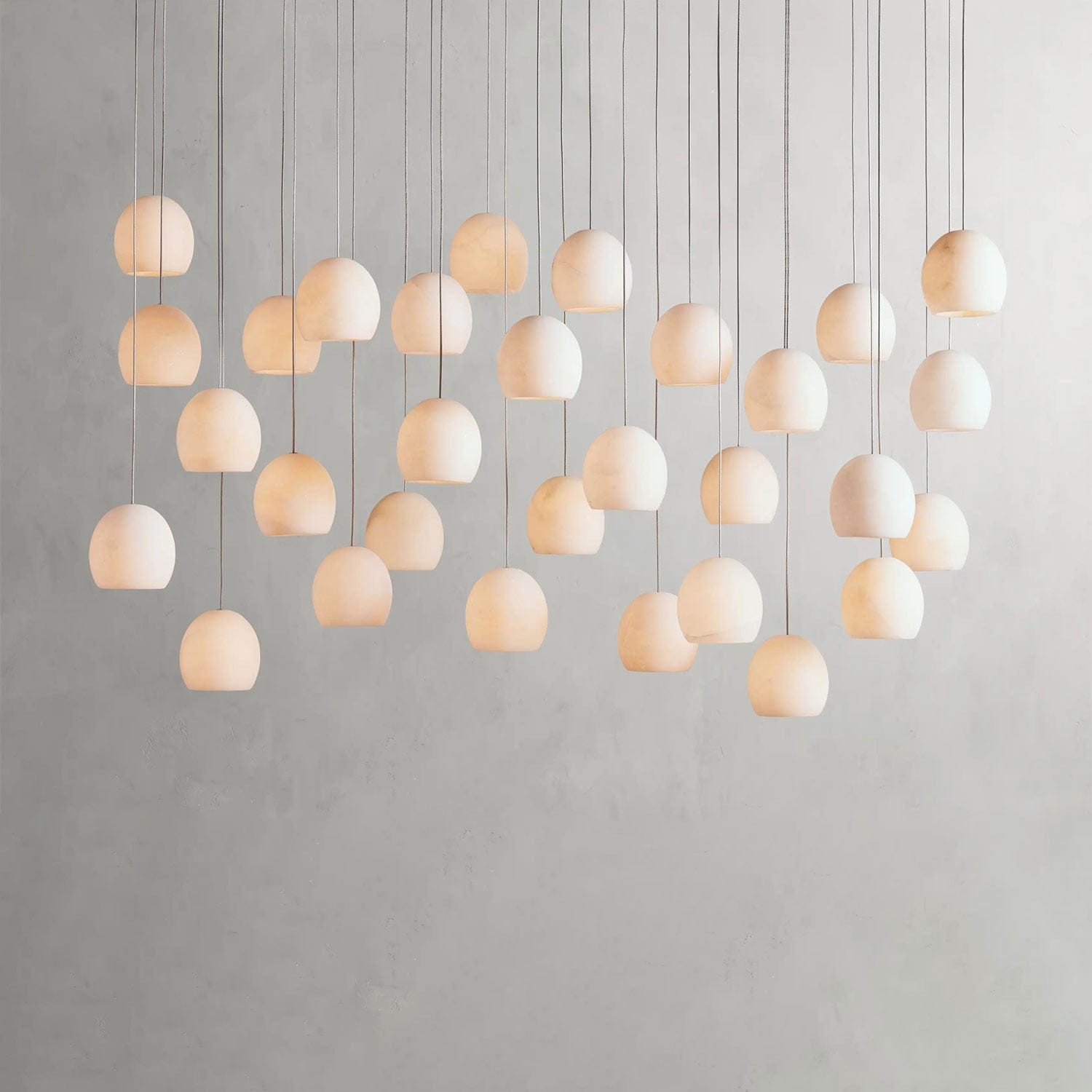 30 Lights Arica Linear Chandelier 15/ 30 Lights