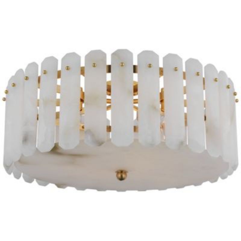 Alabaster Shield Large Ceiling Chandelier
