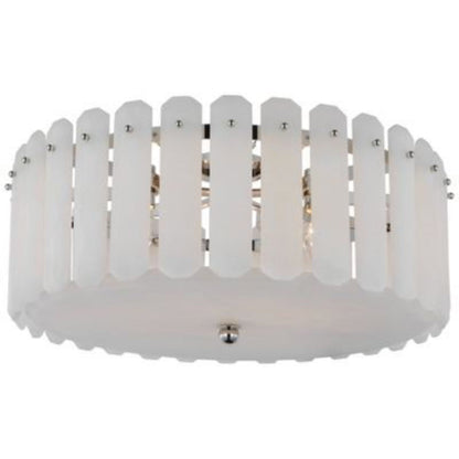 Alabaster Shield Large Ceiling Chandelier