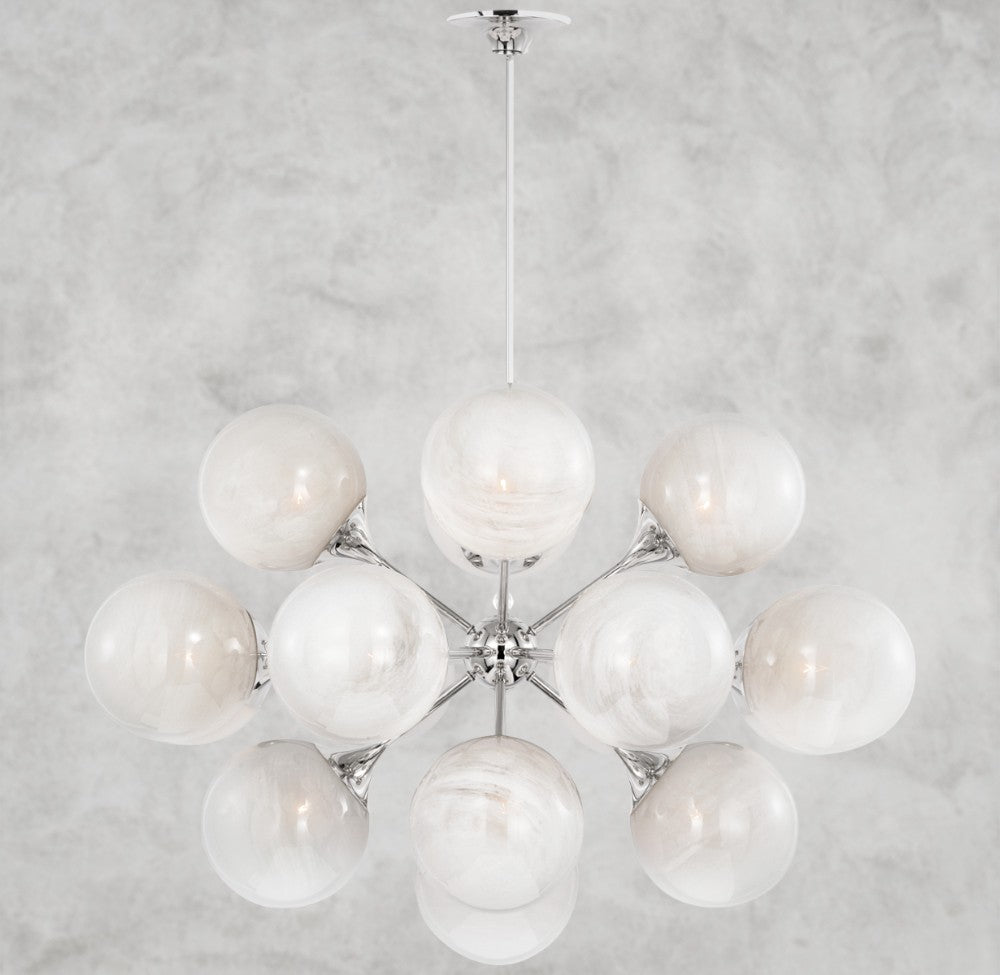 Criseri 40" Glass Chandelier