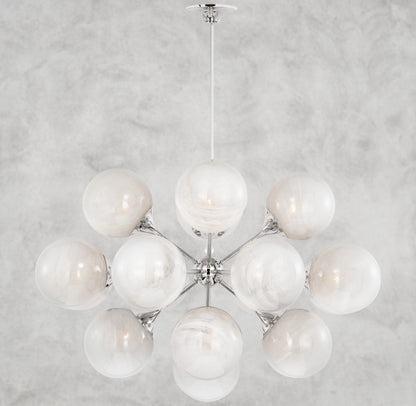 Criseri 40" Glass Chandelier
