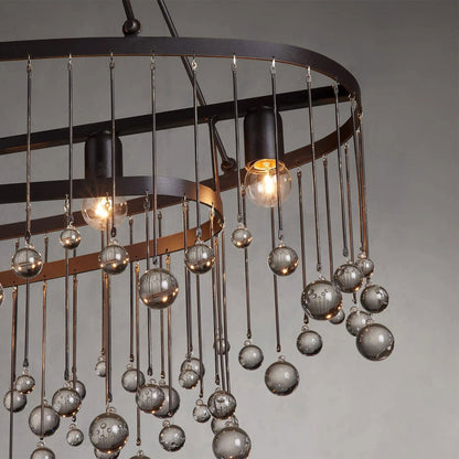 Aubrey Oval Chandelier 52.5"