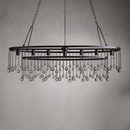 Aubrey Oval Chandelier 52.5"