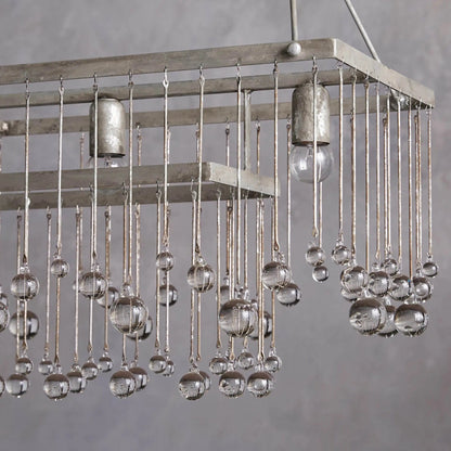 Aubrey Rectangular Chandelier 47", 60"