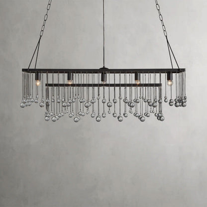 47" / Bronze Aubrey Rectangular Chandelier 47", 60"