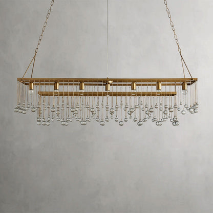 Aubrey Rectangular Chandelier 47", 60"