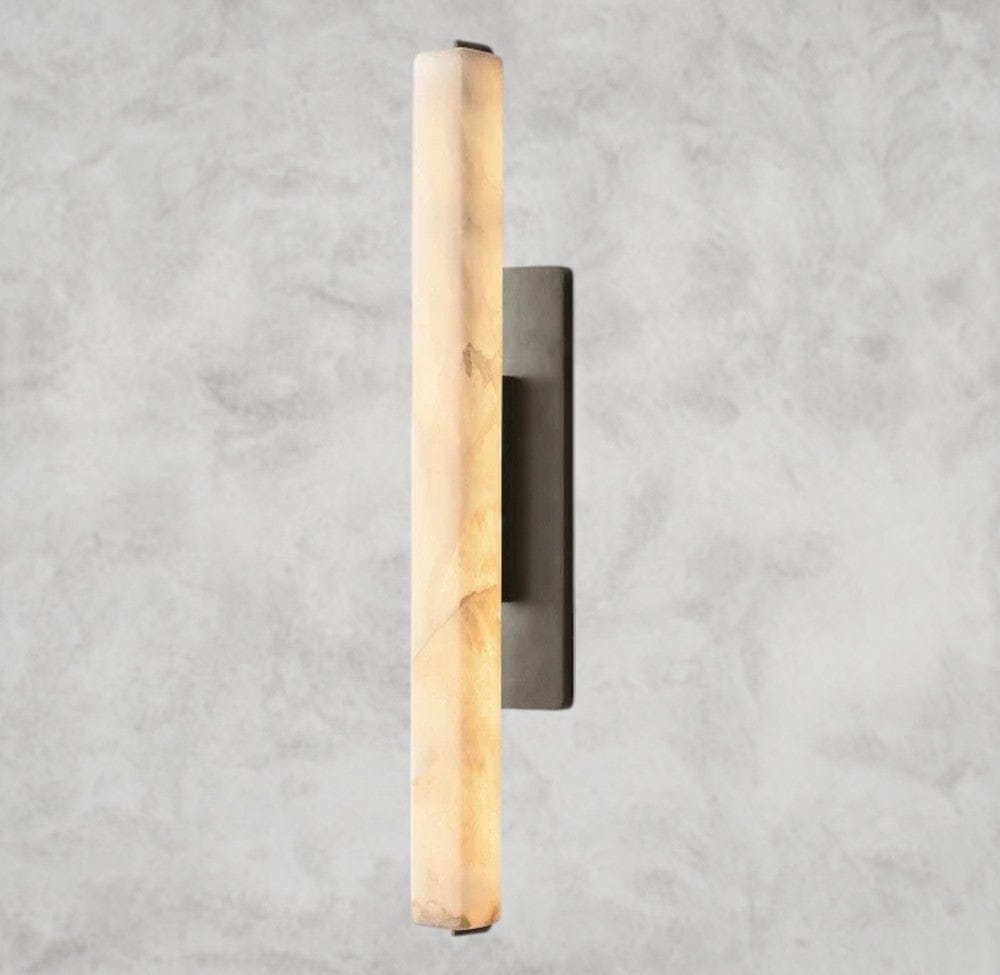 25" / Bronze Audubon Alabaster Single Sconce