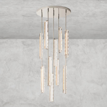 24" / Nickel Audubon Crystal Round Chandelier 24", 40", 56"