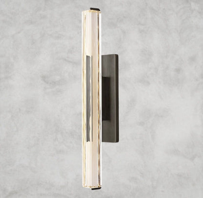 25" / Bronze Audubon Crystal Single Sconce