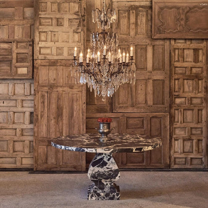 Baroque Large Crystal Chandelier