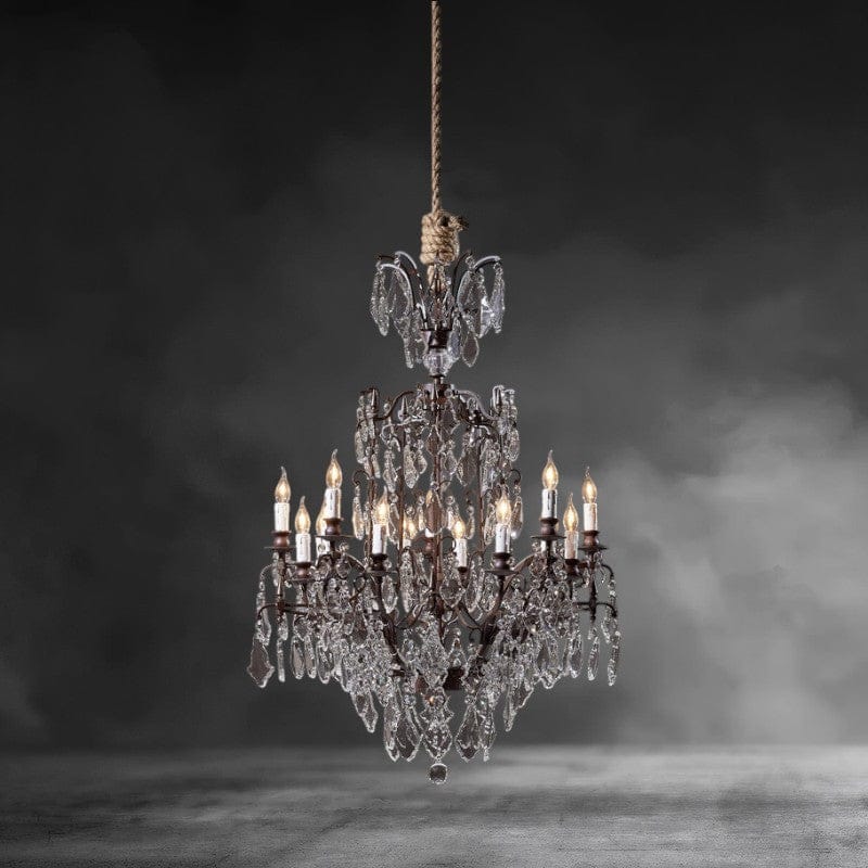 Baroque Medium Crystal Chandelier