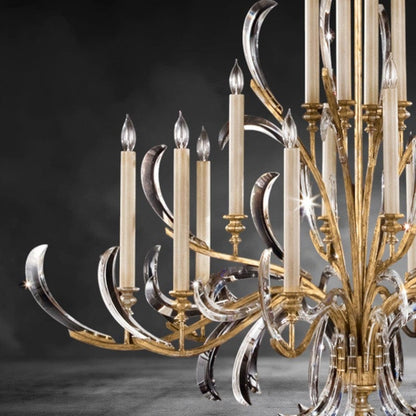 Beveled Arcs 16 - Light Chandelier