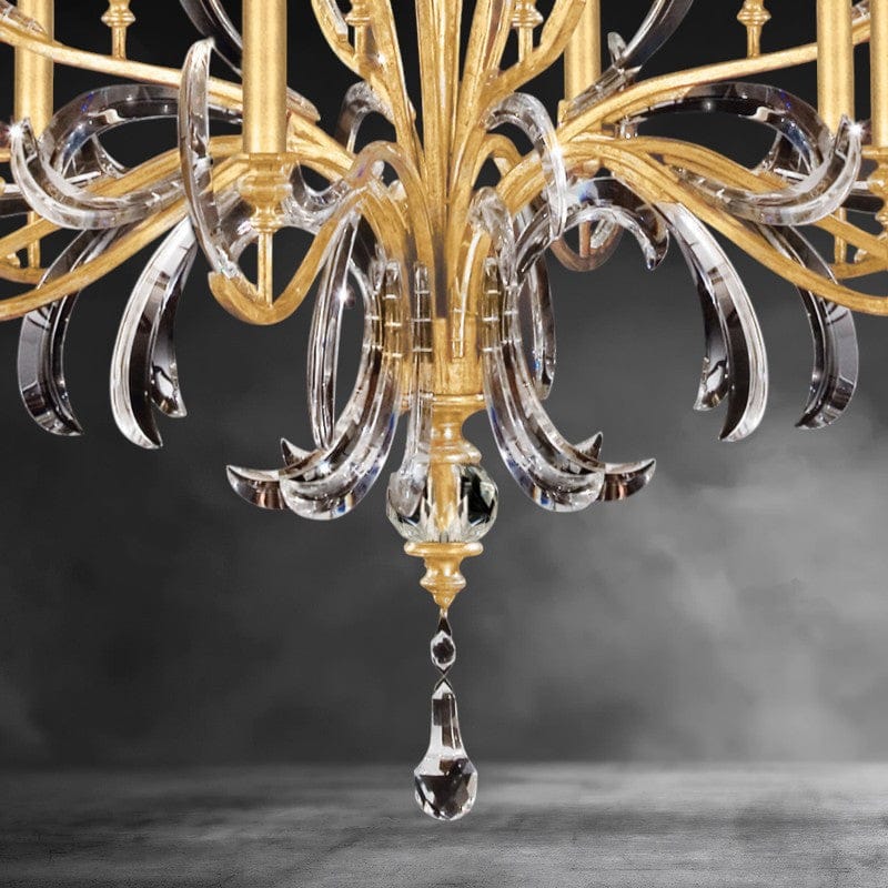 Beveled Arcs 16 - Light Chandelier