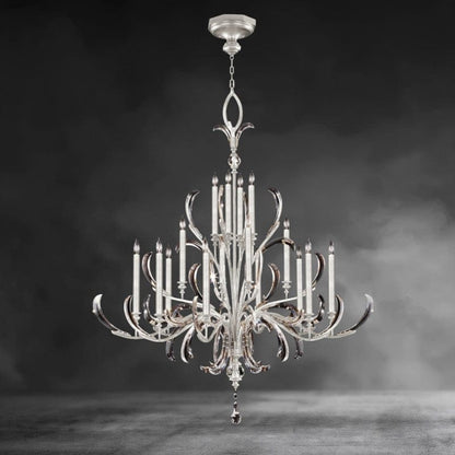 Beveled Arcs 16 - Light Chandelier