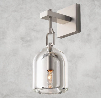 Nickle Botanist Cloche Sconce