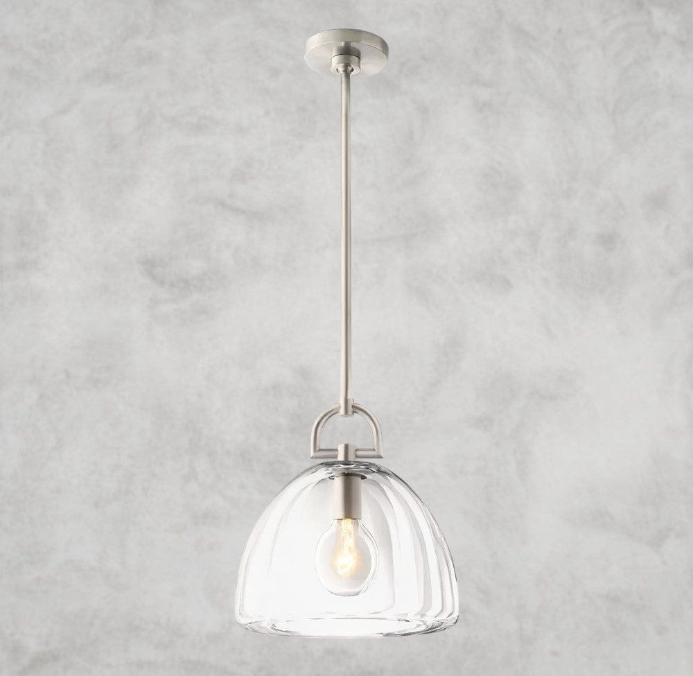 7" D / Nickle BOTANIST DOME PENDANT