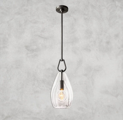 6" / Bronze Botanist Flute Pendant