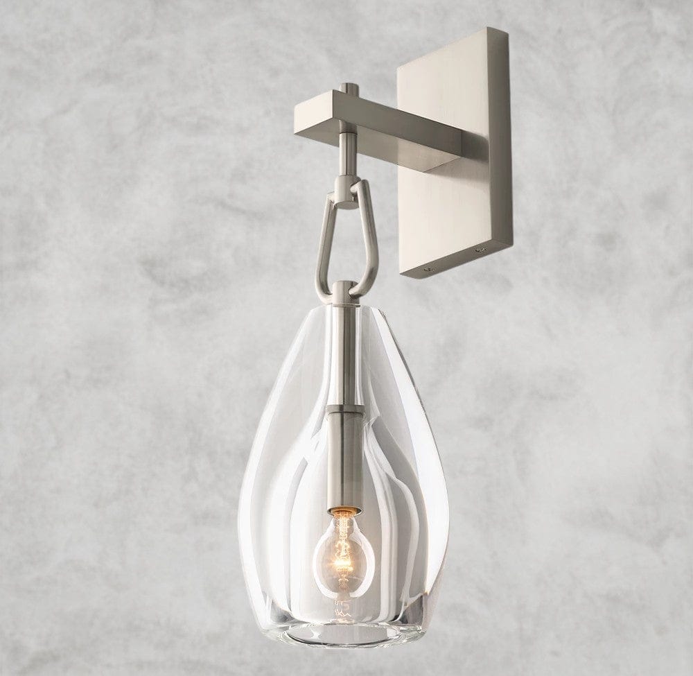 Nickle Botanist Flute Sconce