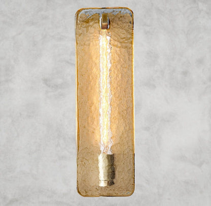 Calamette Glass/ Alabaster Sconce 13", 16"