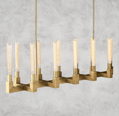Cannele Linear Chandelier 55", 67"