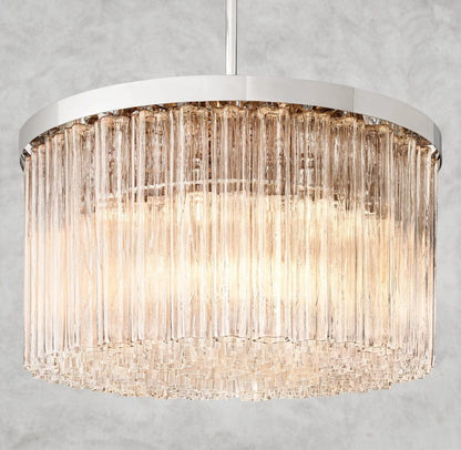 36" / Nickle Cielo Round Chandelier 36", 48"