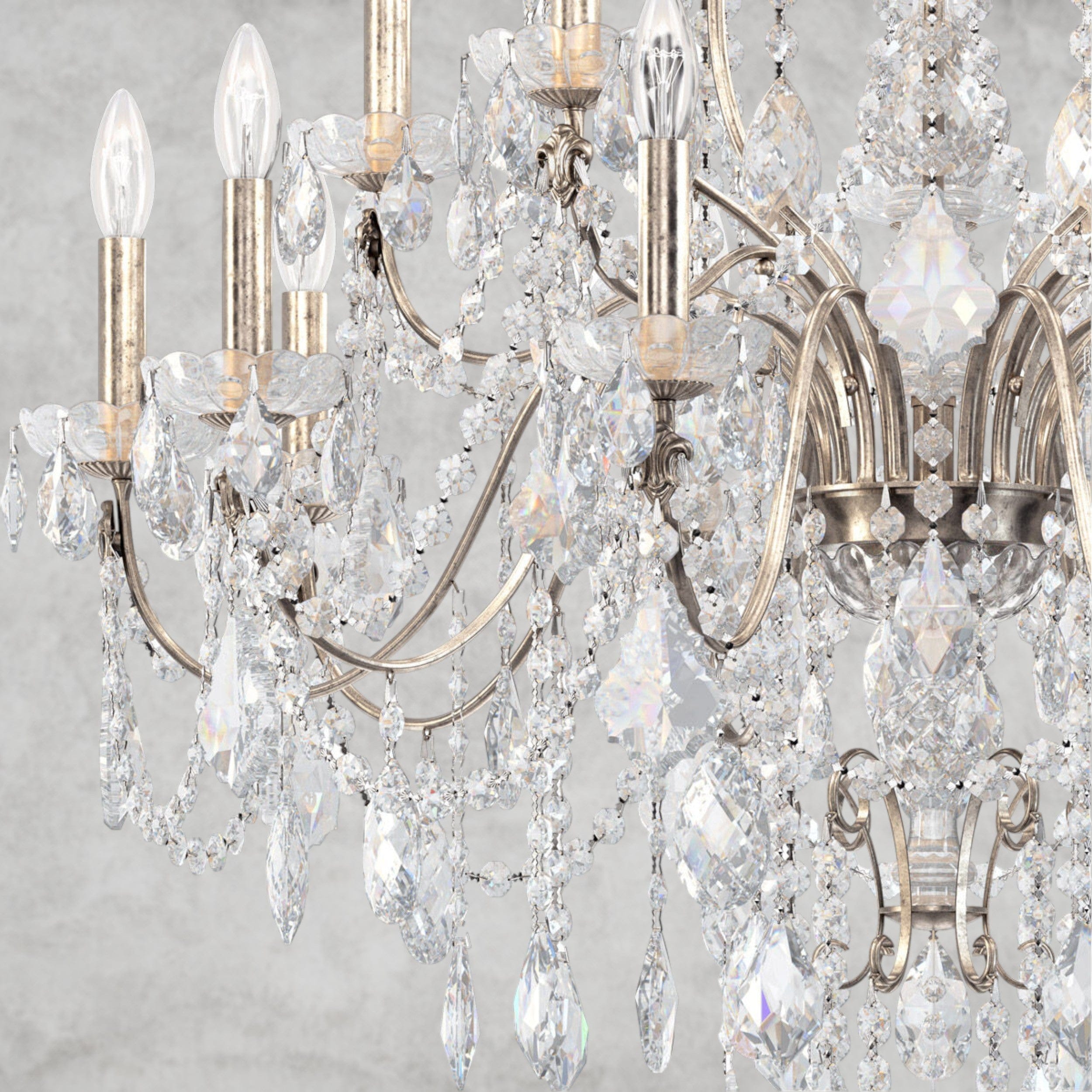 Coinora Century Chandelier 37"