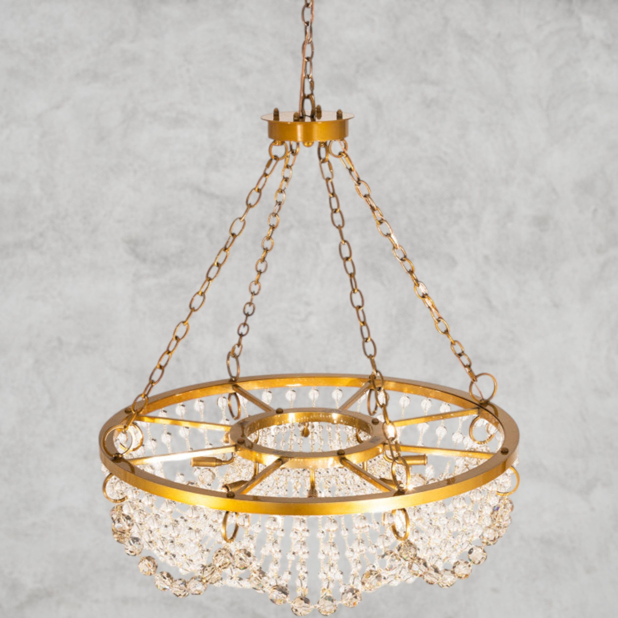 Crystal Bead Chandelier