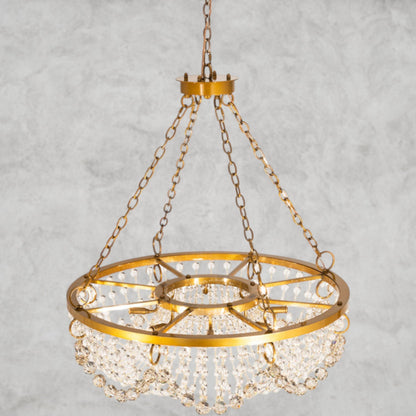 Crystal Bead Chandelier