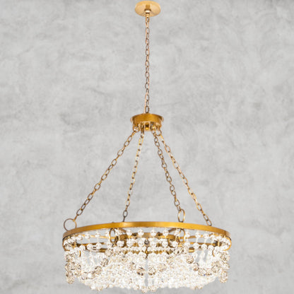 Crystal Bead Chandelier