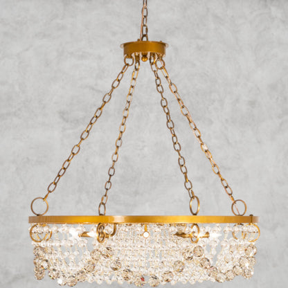 Crystal Bead Chandelier