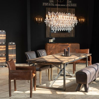 Crystal Rectangular Chandelier