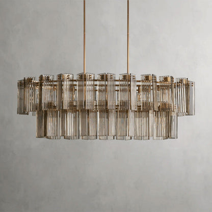 Delsie Oval Chandelier 51", 63", 72"