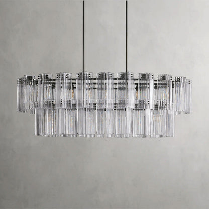 Delsie Oval Chandelier 51", 63", 72"
