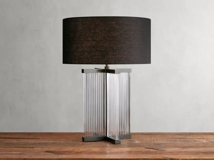 Bronze / Clear / Black Delsie Table Lamp
