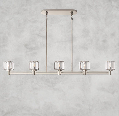 54" / Nickle Demaret Linear Chandelier 54", 72"