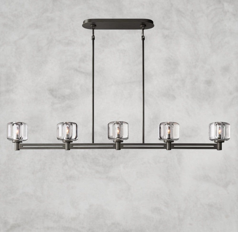54" / Bronze Demaret Linear Chandelier 54", 72"