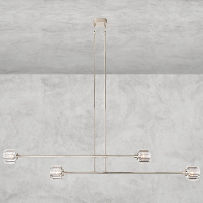 72" / Nickle Demaret Mobile Linear Chandelier 54", 72"