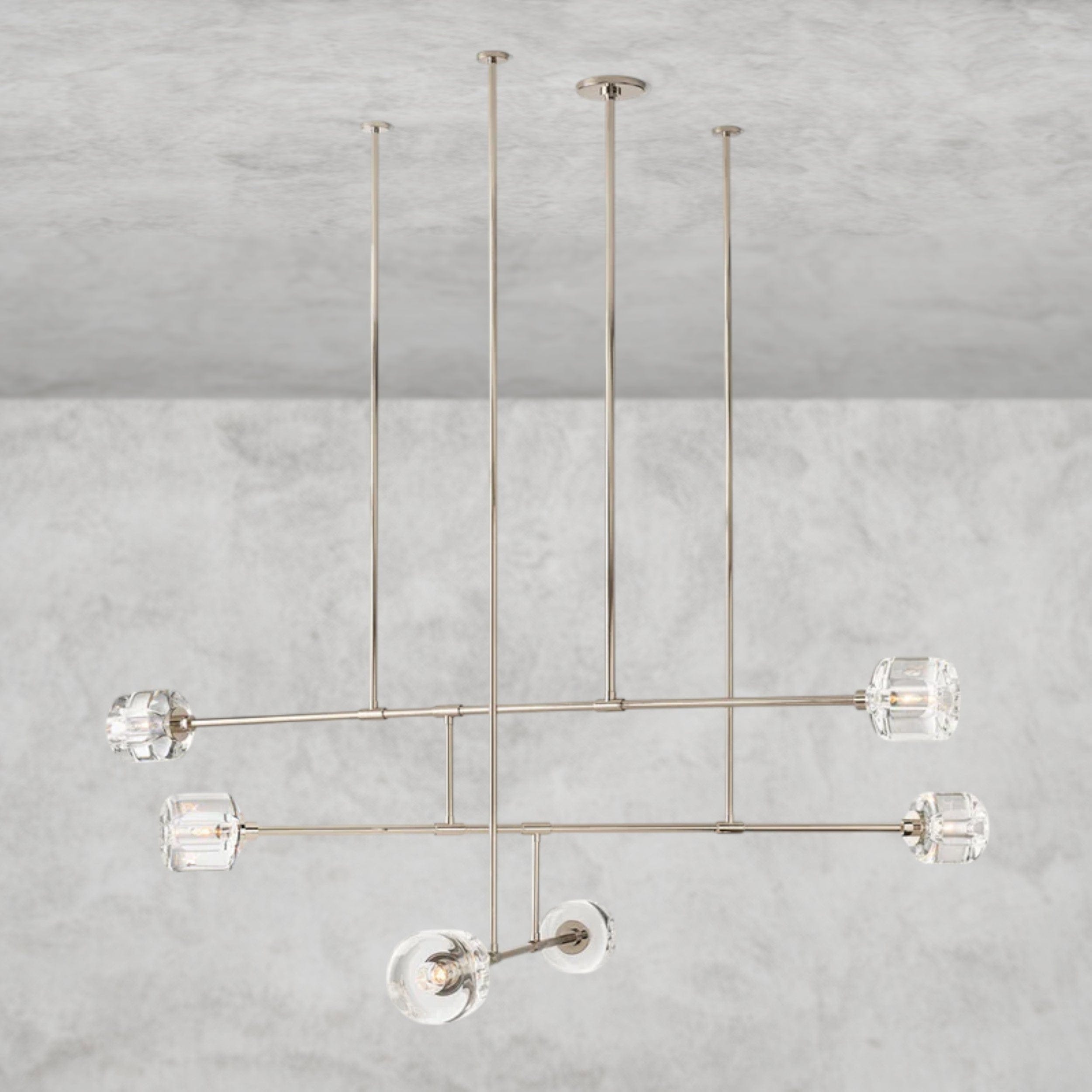 62" / Nickle Demaret Mobile Round Chandelier 48", 62"