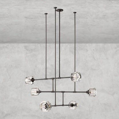 48" / Bronze Demaret Mobile Round Chandelier 48", 62"