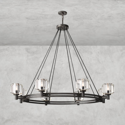 48" / Bronze Demaret Round Chandelier 36", 48", 60"