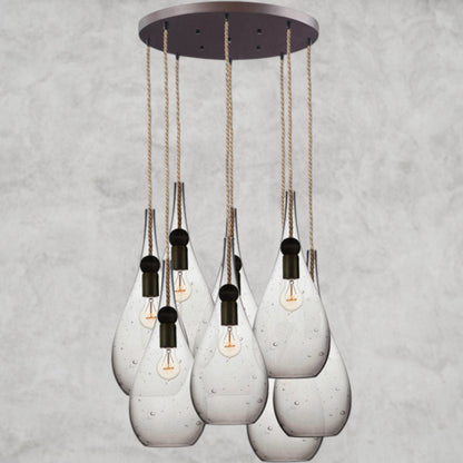 Black Earth 8 - Light Chandelier