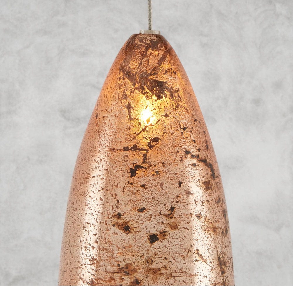 Edda Round Glass Chandelier 23", 35"