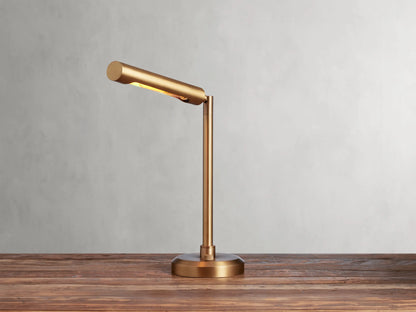 Brass Elih Desk Lamp