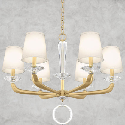 Heirloom Gold Emilea Chandelier 30"