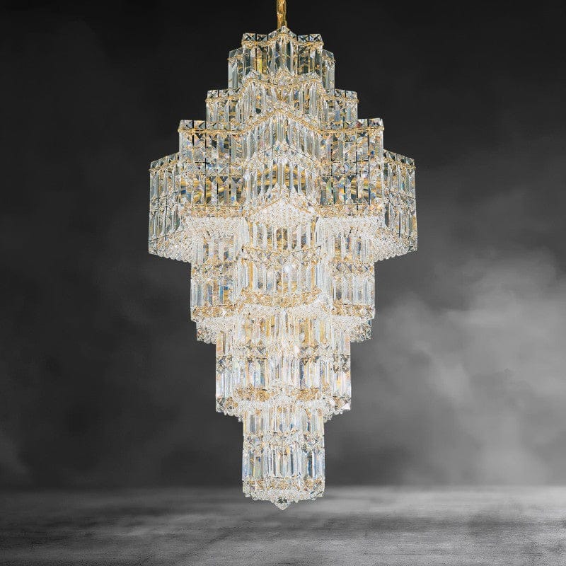 Gold Equinoxe Chandelier 22"
