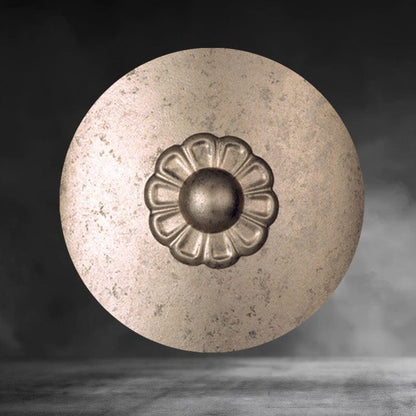 Antique Silver Esmeralda Crystal Chandelier 21"