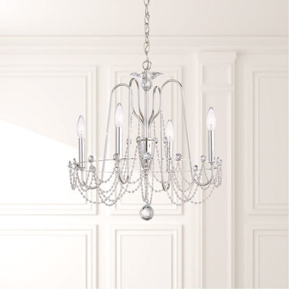 Esmeralda Crystal Chandelier 21"