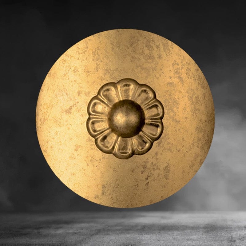 Heirloom Gold Esmeralda Single Tier Crystal Chandelier 37"